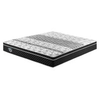Colchão Viúva Gran Sleep Mola Verticoil (24x128x188) Branco e Preto