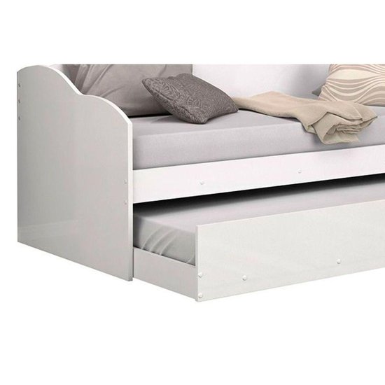 Colchão Solteiro Physical Ortobom (2un) + Sofá Cama Funny II c/ Auxiliar Cinamomo