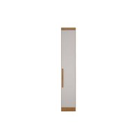Módulo de Quarto Casal Guarda Roupa c/ 1 Porta Rizon/Linea Cumaru/Fendi - Novo Horizonte