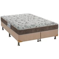 Conjunto Box King: Colchão Espuma Probel D45 ProDormir Advanced + Base CRC Suede Clean(193x203)