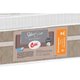 Cama Box King: Colchão Molas Ensacadas Castor Pocket Silver Star Air DF + Base CRC Courano White(193x203)