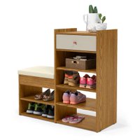 Sapateira Hall 1 GV Cumaru e Off White
