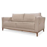 Sofá 3 Lugares Potenza Linho Areia 230 cm