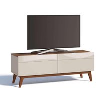 Rack Classic I 2 GV Off White com Freijó Touch 146 cm