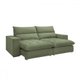 Sofá 2 Lugares Martinho Retrátil Boucle Verde - Celflex