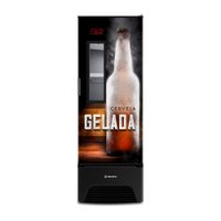 Cervejeira Metalfrio 526 Litros Preta VN50AF - 220 Volts