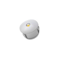Spot de Embutir Nordecor Zora Mini Led 1W Bivolt Branco 3000K Luz Amarela