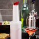 Garrafa Storen Pour 1 Litro Vermelha Armazenar Servir Coqueteleira Bar Profissional