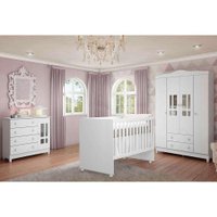 Quarto Infantil Decorado Ariel l Branco