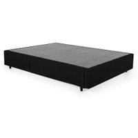 Base para Cama Box Queen Guldi com Guarda Objetos Azul