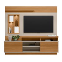 Home P/ TV até 60 Polegadas Ripado Eldorado 2.0 Linea Brasil Hanover/Off White