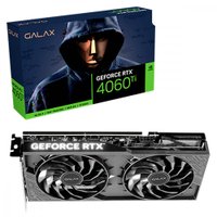 Placa de Vídeo Galax GeForce RTX 4060 TI Dual 1-Click OC TecLab 8GB GDDR6X 128 bits - 46ISL8MDABOC