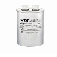 Capacitor Permanente Vix 45 MF -380 Volts