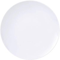 Jogo 12 Pratos de Sobremesa 21cm Porcelana Sophia Tramontina Branca Rasos Redondos