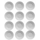 Jogo 12 Pratos Fundos em Porcelana Diamante Germer 23cm Bran