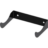 Suporte Para Garrafa de Vinho em Aço Adega de Parede Preto M