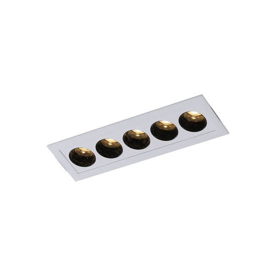 Spot de Embutir Nordecor Powerus Led 10W Bivolt 3000K Luz Amarela