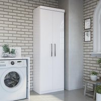 Guarda-roupa Multiuso Kappesberg 2 Portas 6 Prateleiras 61cm