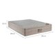 Colchão Queen Airtech Spring Mola Superpocket (25x158x198) Bege
