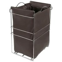 Cesto Tulha Aramado Deslizante para Roupa Suja Banheiro Lavanderia 33x59cm Masutti