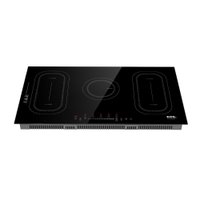 Cooktop de Indução Freezone Cinco Bocas EOS Due Preto 9500W ECI05EPF 220V