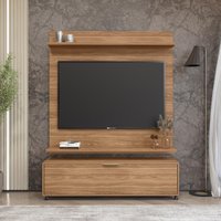 Painel com Rack para TV de 50 Polegadas DJ Móveis Nevada Nature
