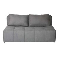Sofá 2 Lugares Modular Soho Linho Cinza