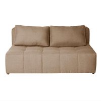 Sofá 2 Lugares Modular Soho Linho Bege