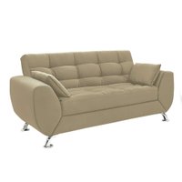 Sofá 2 Lugares Larissa I Suede Bege