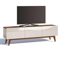 Rack Classic I 3 GV Off White com Freijó Touch 180 cm