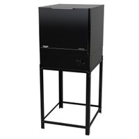 Forno Industrial Dako Couraçado Preto com Forno de 107 Litros