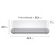 Ar-Condicionado Electrolux Inverter 9.000 BTUs Color Adapt Frio (JI09F/JE09F) 220V