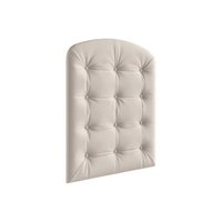 Multiuso de Quarto Bebê Kit Capitonê Courano para Berço Elô Bege - Peroba