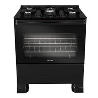 Fogão MFV5BF com 5 Bocas e Mesa de Vidro Mueller
