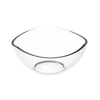 Pote de Sobremesa 265ml Avulso Trio Crippa Plástico Transparente Tigela Pote para Doces