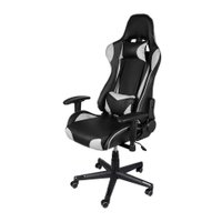 Cadeira Gamer Fix Preta e Branca