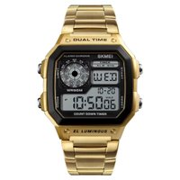 Relógio Masculino Skmei Digital 1335 - Dourado