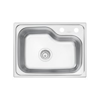 Cuba Tramontina Morgana Compact 48 FX Undermount 55x42 93815192 Aço Inox Acetinado AÇO INOX ACETINADO 93815192