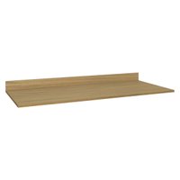 Tampo MDP 15mm para Balcão de Cozinha 120cm Multimóveis CR20290 Louro Freijo