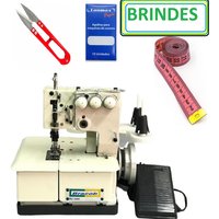 Máquina Costura Galoneira Bracob 3 Agulhas Bc2600 +3 Itens- 110v