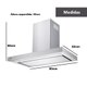 Coifa e Depurador de Parede EOS 90cm Premium Digital Touch Inox 1200m³/h EPCO90PTDI 220V