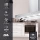 Coifa e Depurador de Parede EOS 90cm Premium Digital Touch Inox 1200m³/h EPCO90PTDI 220V