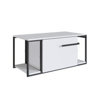 Gabinete Suspenso Para Banheiro 80cm P1019 Branco Sem Cuba