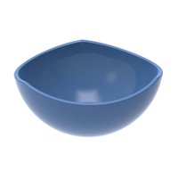 Pote de Sobremesa Doces Avulso 265ml Plástico Trio Crippa Azul Madrugada Tigela Unitária