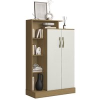 Multiuso Sapateira Flor 02 Portas 2000199 Atacama Off White ARMoveis