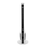 Ventilador Torre 90cm 65W Silencioso Praxis Branco/Preto, 110v
