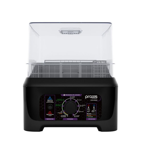 Lava Louças Portátil Semi Automática Praxis Preto, 220V