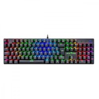 Teclado Gamer Viper Pro Mecanico Blue Switch Mamba  409 Preto