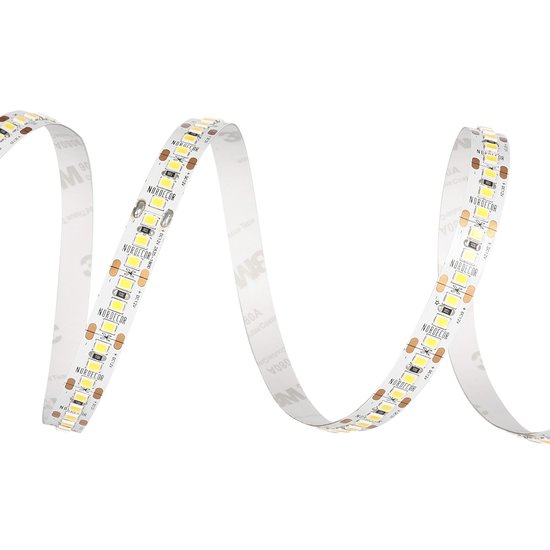 Fita de Led Nordecor Odda com 5 metros Alto IRC 97 180Leds/m 7,2W 12V 4000K LUZ NEUTRA 7224