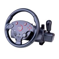 Volante Dazz Force Driving, Com Pedal, Para Pc, Ps3, Ps4, Xbox One, Xbox 360, Preto - 62000152 U Unica Unica